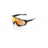 100% Speedcraft SL Sunglasses - Soft Tact Black/HiPER Red