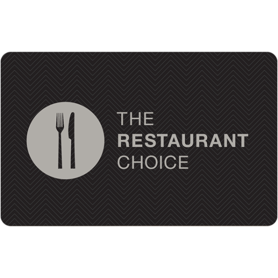 Restaurant Choice eGift Card - $150