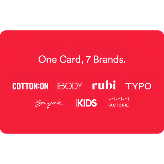 Cotton On Group eGift Card - $500