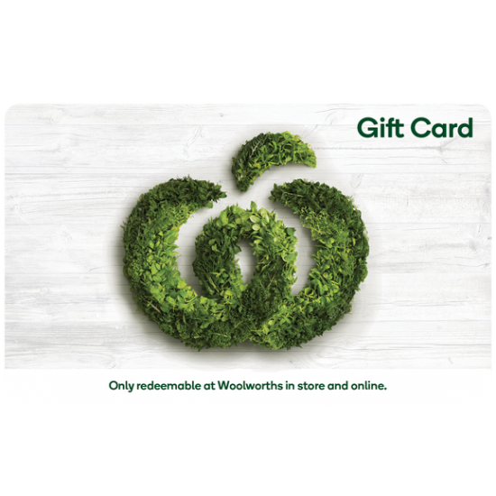 Woolworths eGift Card - $50