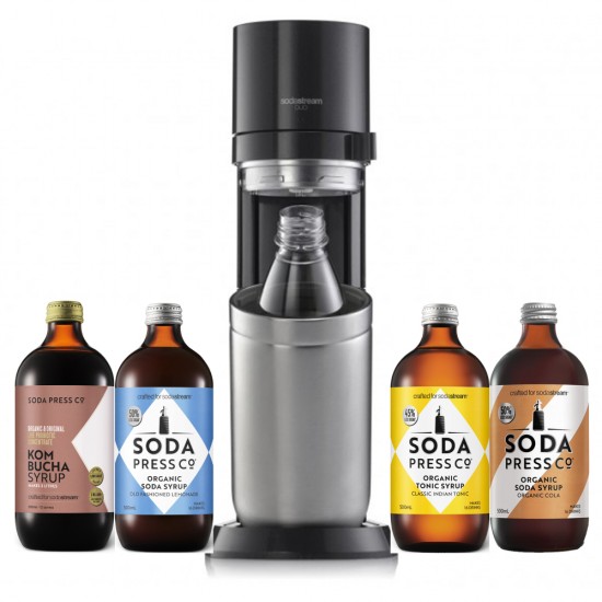 SodaStream DUO with Flavours - Black