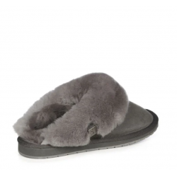 EMU Australia - Women's Platinum Eden Slippers - Charcoal - Size 7 