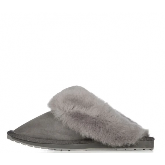 EMU Australia - Women's Platinum Eden Slippers - Charcoal - Size 9