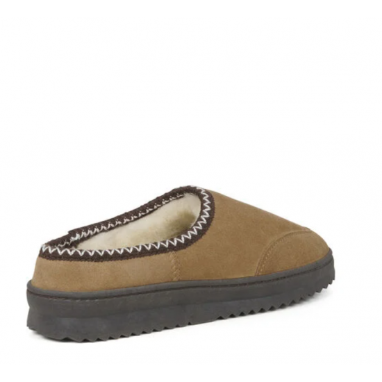 EMU Australia - Unisex Platinum Outback Scuff Slippers - Chestnut - Size 9