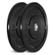 Lifespan Fitness CORTEX 150kg Black Series Bumper Plate Set 