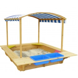 Lifespan Kids Playfort Sandpit (Blue Canopy)