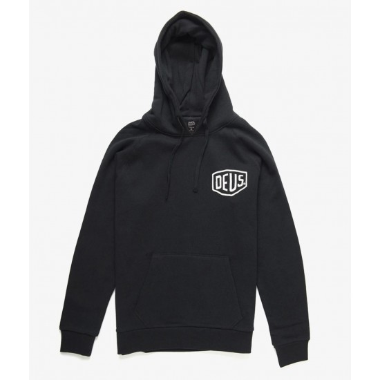 Deus Ex Machina Venice Address Hoodie - Black