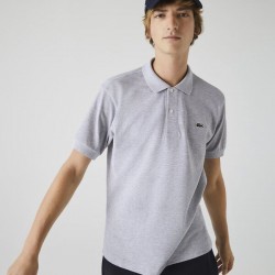 Lacoste L.12.12 Marl Knit Polo Mens - Silver Chine