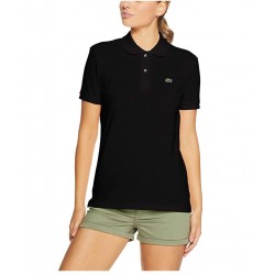 Lacoste Relaxed Fit Polo Womens - Black