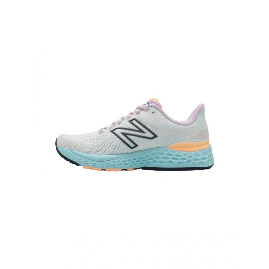 New Balance Fresh Foam X 880v11 White Womens Wide - White Blue