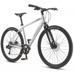 Progear Brooklyn Urban 650B Street Hybrid Bike - Stainless