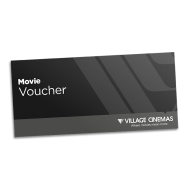 Village Cinema Adult Movie Voucher - National Unrestricted