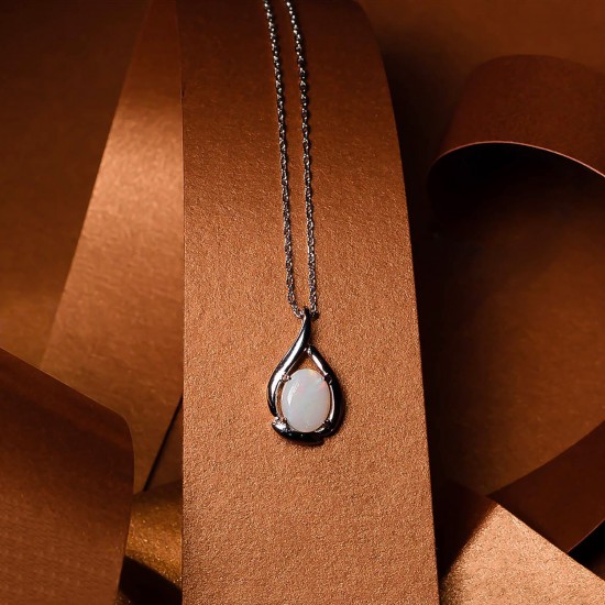 Wellington Jeweller - Grace Solid Opal Necklace